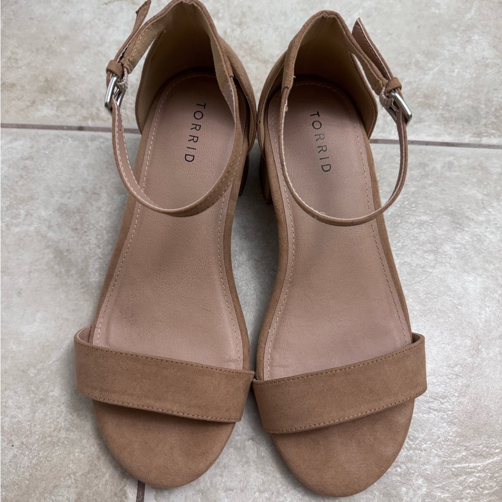 TORRID Ankle Strap Block Heel